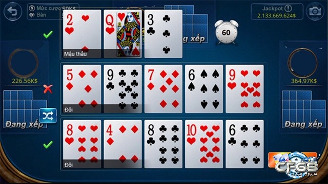 Chơi bai sap xam uy tín tại cf68