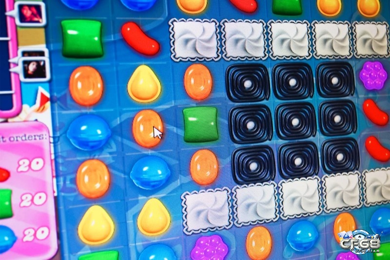Game Candy Crush Saga&nbsp;có giao diện cực bắt mắt