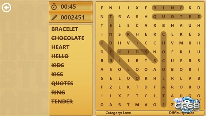 Tập luyện khả năng tư duy cùng 3rd Floor Word Search