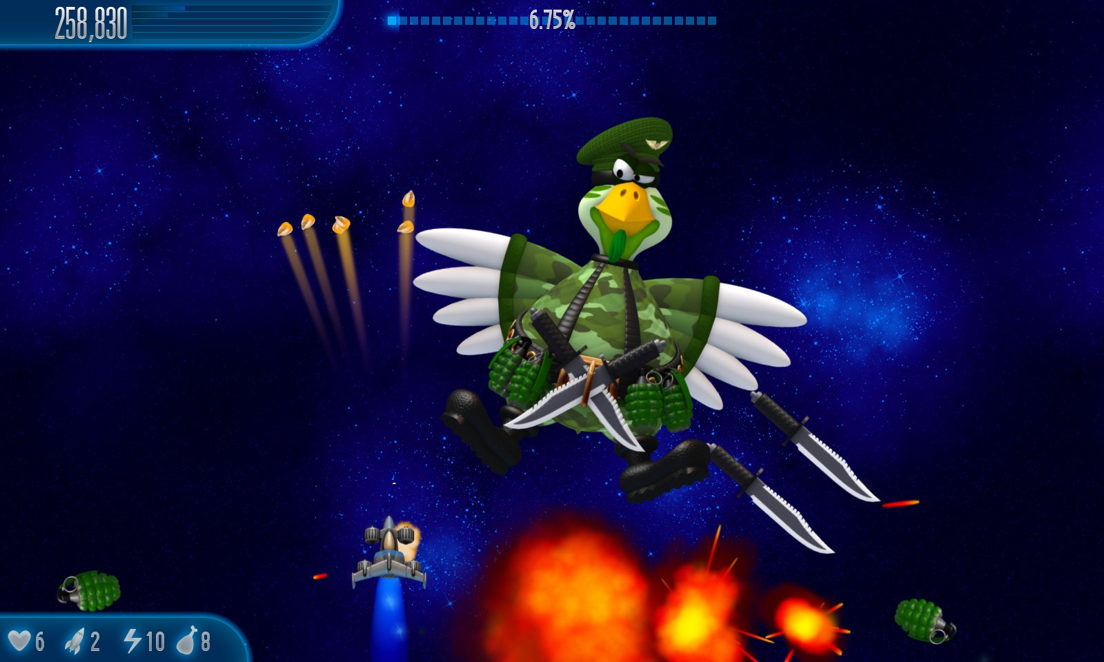 Game Chicken Invaders 5 - Game bắn gà siêu vui nhộn
