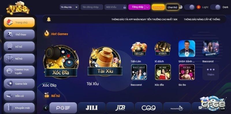 Vi68 - Cổng game cá cược hàng đầu, chất lượng và đẳng cấp