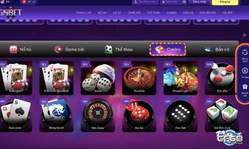 Tìm hiểu thông tin về cổng game Gnbet