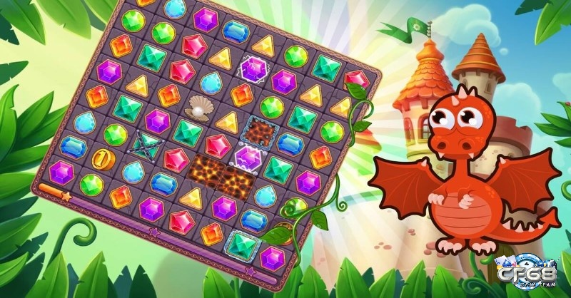 Jewels Star hấp dẫn nhờ gameplay đơn giản