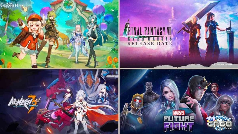 Top game nhập vai trực tuyến được yêu thích nhất
