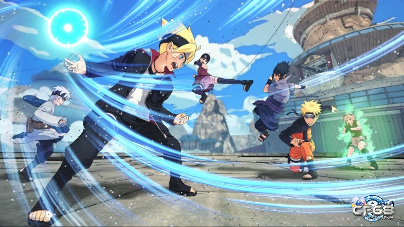 Naruto: Shinobi Striker về đấu đội, đồ họa 3D sống động, tạo và tùy biến ninja của riêng mình