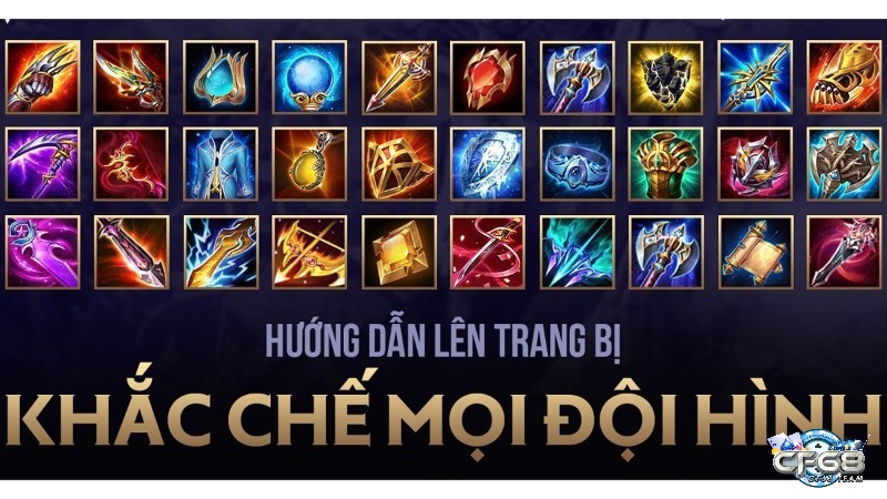 Các trang bị tình huống giúp Veres thích nghi với từng loại đội hình địch và thay đổi chiến thuật linh hoạt.
