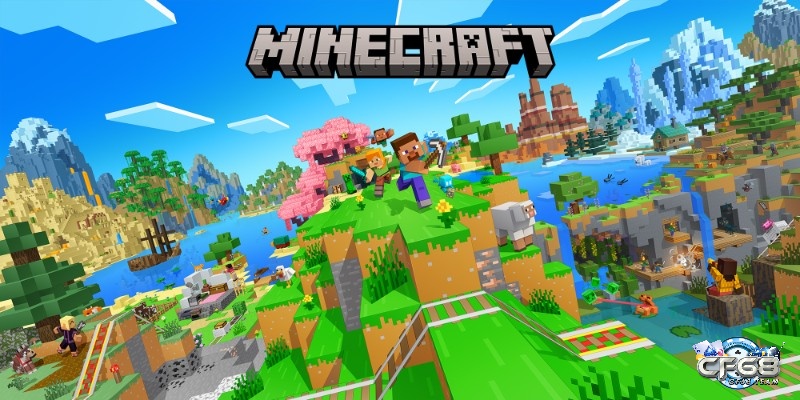Minecraft cho phép bạn xây dựng thế giới mơ ước theo cách riêng, từ đơn giản đến kỳ vĩ