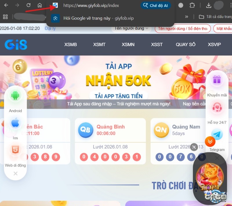 Người chơi thực hiện các bước đăng nhập Gi8 chi tiết và mẹo xử lý tình huống phát sinh để đảm bảo an toàn