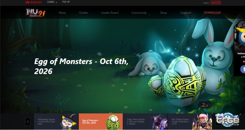 Đi đến trang chủ Webzen